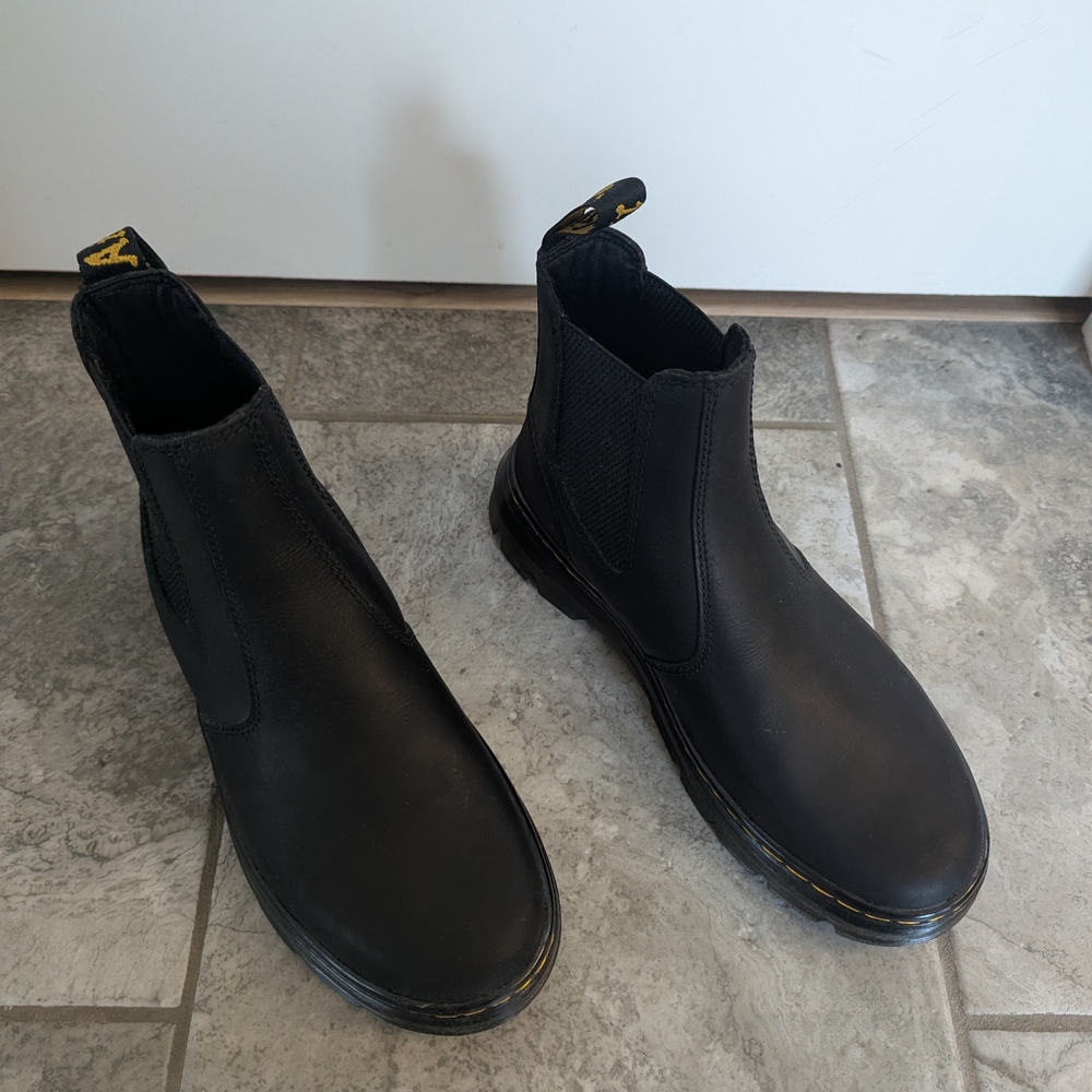 Black Leather Women's Doc Martens